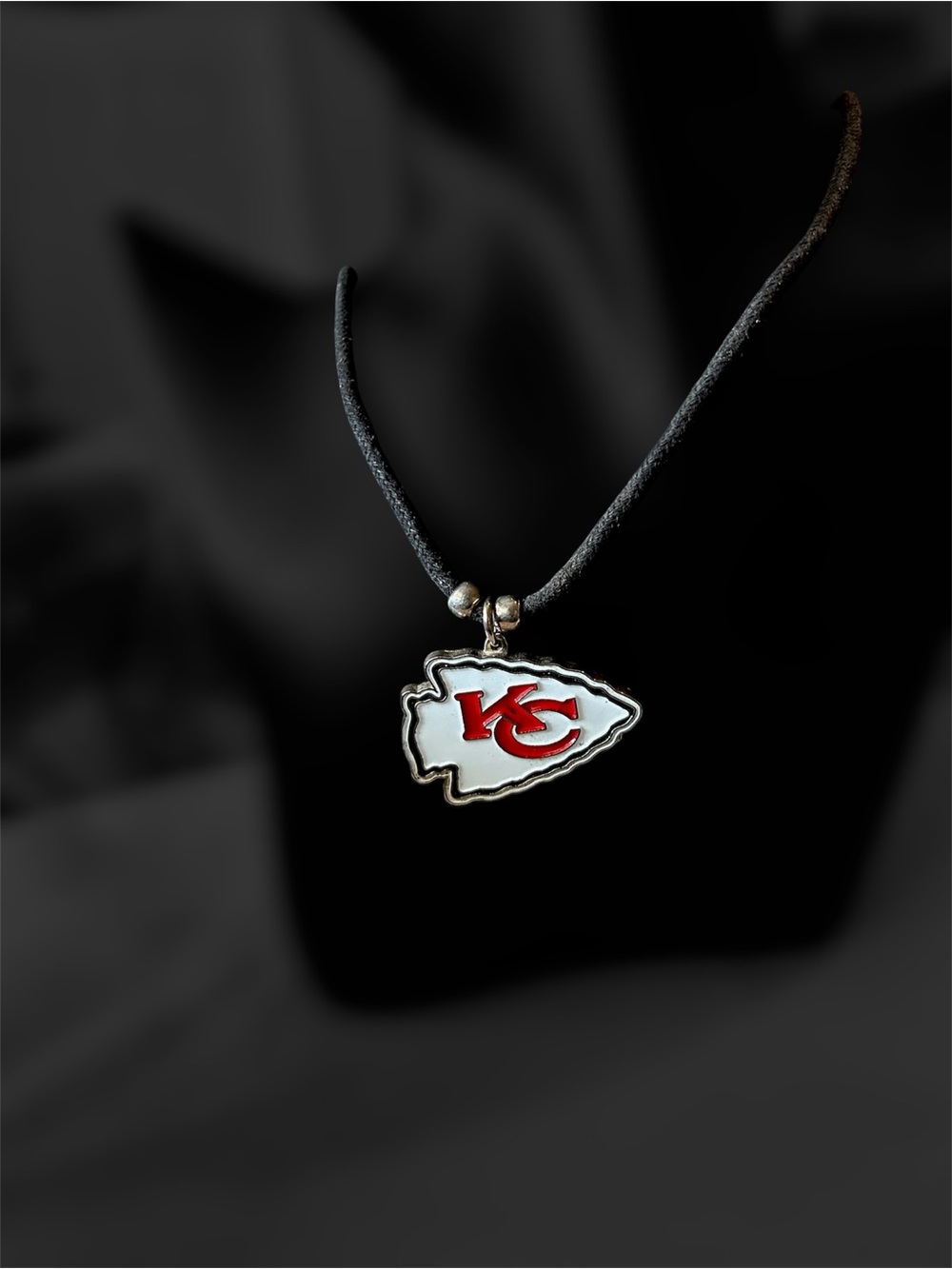Kansas City Chiefs Arrowhead Pendant Necklace Football Unisex Gameday